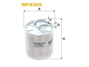 WF8309 (WIX FILTERS) Фільтр паливний