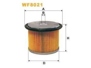 WF8021 (WIX FILTERS) Фильтр топливныйFiat Scudo 95-07 Peugeot Partner 96-08 Citroen Berlingo 96-08