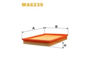 WA6239 (WIX FILTERS) Фільтр повітряний