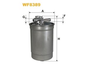 WF8389 (WIX FILTERS) Фильтр топливныйAudi A6 04-11 Audi A4 04-08