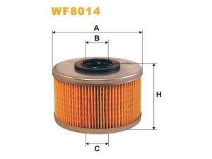 WF8014 (WIX FILTERS) Фильтр топливныйRenault Megane I 96-03 Renault Clio II 98-05 Renault Kangoo 97-07