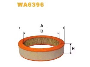 WA6396 (WIX FILTERS) Фільтр повітряний для стенду