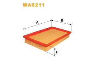 WA6211 (WIX FILTERS) Фільтр повітряний