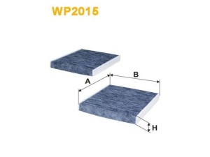 WP2015 (WIX FILTERS) Фільтр салонуBMW 6 F06-13 10-18 BMW 7 F01-F04 08-15 BMW 5 F10-18 10-17