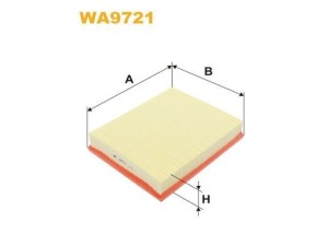 WA9721 (WIX FILTERS) Фильтр воздушныйVW Amarok 10-22