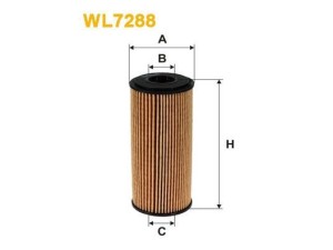 WL7288 (WIX FILTERS) Фільтр маслянийMercedes-Benz A-Class W169 04-12 Mercedes-Benz Vaneo 01-05 Mercedes-Benz B-Class W245 05-11