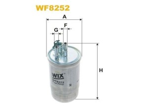 WF8252 (WIX FILTERS) Фильтр топливныйFord Mondeo III 00-07