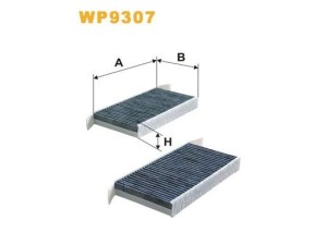 WP9307 (WIX FILTERS) Фильтр салона угольныйRenault Laguna III 07-15