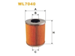 WL7040 (WIX FILTERS) Фільтр маслянийBMW Z3 95-02 BMW 3 E36 93-99