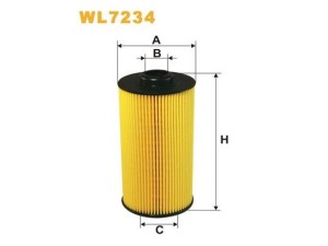 WL7234 (WIX FILTERS) Фильтр масляныйBMW X5 E53 00-07 Range Rover 02-12 Bentley Arnage 98-09