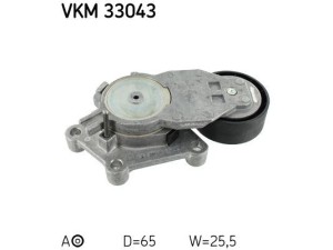 VKM 33043 (SKF) Натягувач ременя поліклінового в зборіToyota Aygo 05-14 Peugeot 307 01-11 Ford Focus II 04-11