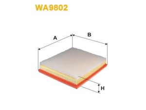 WA9802 (WIX FILTERS) Фільтр повітрянийToyota ProAce 16- Peugeot Partner 08- Citroen Berlingo 08-18