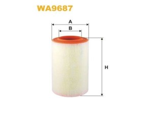 WA9687 (WIX FILTERS) Фильтр воздушныйAlfa Romeo Giulietta 10-20