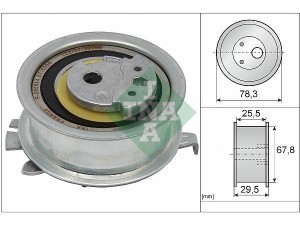 531 0825 10 (INA) Ролик ГРМ натяжнойVW Passat B7 10-15 Audi A6 11-18 Skoda Octavia A5 04-13