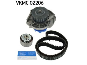 VKMC 02206 (SKF) Комплект ГРМ ремінь ролик помпаFiat Grande Punto 05-10 Fiat Doblo 00-09 Lancia Ypsilon 03-11