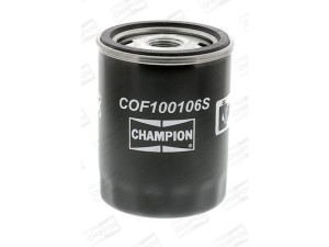 COF100106S (CHAMPION) Фільтр маслянийRenault Trafic 81-01 Ford Focus I 98-04 Fiat Fiorino 88-00