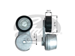 T39375 (GATES) Натяжитель ремняOpel Astra K 15-22 Opel Corsa E 14-19 Opel Insignia 17-22