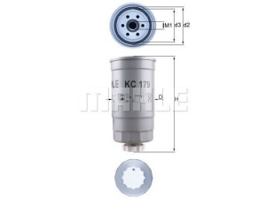 KC179 (KNECHT) Фильтр топливныйFiat Multipla 03-10 Fiat Punto 03-10 Kia Sorento 02-09