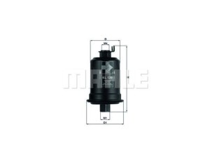 KL129 (KNECHT) Фильтр топливныйMitsubishi L400 94-06