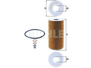 OX126D (KNECHT) Фильтр масляныйBMW 5 E39 97-04 Opel Omega B 93-03 Range Rover 94-02