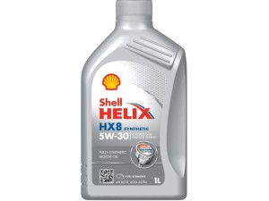 550040462 (SHELL) Масло моторное 5W-30 синтетика 1 л SHELL HELIX HX8 A3/B4 SN/CF