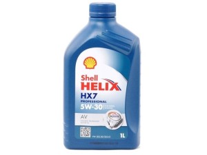 550046311 (SHELL) Масло моторное 5W-30 синтетика 1 л SHELL HELIX HX7 PROFESSIONAL AV C3