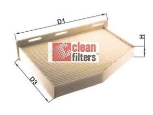 NC2132 (CLEAN FILTERS) Фильтр салонаVW Passat B7 10-15 Audi A3 03-12 Skoda Octavia A5 04-13