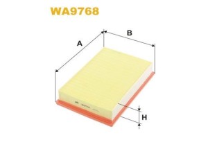 WA9768 (WIX FILTERS) Фільтр повітрянийChevrolet Cobalt 11- Chevrolet Aveo 12-17