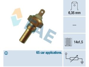 31290 (FAE) Датчик температури охолоджувальної рідиниSkoda Felicia 94-01 BMW 3 E30 81-94