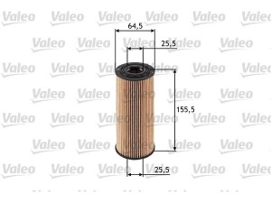 586502 (VALEO) Фильтр масляныйVW Crafter 06-16 Audi A4 04-08 Skoda Superb 01-08