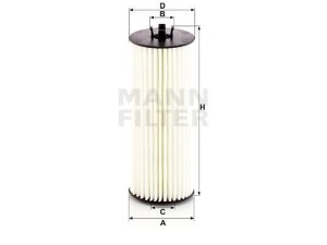 HU6008/1Z (MANN-FILTER) Фильтр масляныйMercedes-Benz A-Class W177 18- Mercedes-Benz A-Class W176 12-18 Mercedes-Benz S-Class W222 13-20