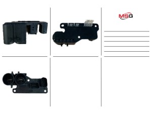 PE405.NLF0.CNT (MSG) Контактная группа ЭУРPeugeot 207 06-15 Citroen C3 Picasso 09-17