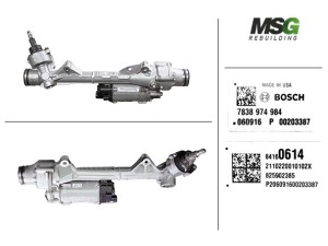 CR401.NLR0.R (BOSCH) Рульова рейка з ЕПКChevrolet Camaro 16-