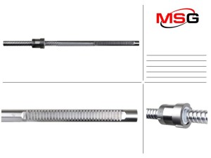 BW406.NLR0.C (MSG) Шток рулевой рейки с ЭУРBMW 6 F06-13 10-18 BMW 7 F01-F04 08-15 BMW 5 F10-18 10-17