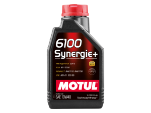 108646 (MOTUL) Масло моторное 10W-40 полусинтетика 1 л Motul 6100 Synergie + A3/B4 SN/CF