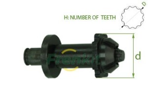 86388 (FRENKIT) Шток механізму ручника 32,00/8,60 12,00/Audi A4 07-15 Mercedes-Benz S-Class W222 13-20 Land Rover Discovery Sport 14-