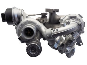 10009700115 (KKK) Турбіна Bi-Turbo у зборіVW Amarok 10-22