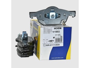 181893 (ICER) Колодки гальмівні дисковіHonda Civic FB/FG 11-17 Honda Accord CP/CS USA 07-13 Honda Accord CU/CW 08-15