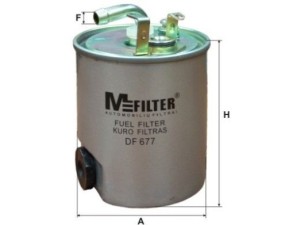 DF677 (MFILTER) Фильтр топливный