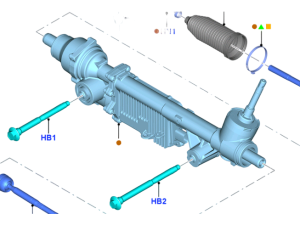 FO406.NL00.R (FoMoCo) Рульова рейка з ЕПК 17-Ford F150 15-