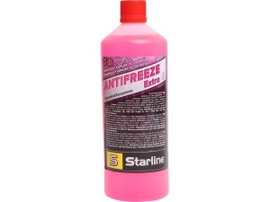 S NA K12-1 (STARLINE) Антифриз концентрат червоний G12+ 1 л STARLINE ANTIFREEZE EXTRA