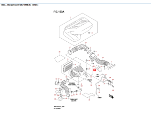 1376486R00 (SUZUKI) Резонатор повітряного фільтра 1.0T-GDI 12VSuzuki Vitara 15-