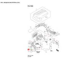 1376264R00 (SUZUKI) Резонатор повітряного фільтра 1.0 K10C, 1.0T-GDI 12VSuzuki Vitara 15- Suzuki SX4 S-Cross 14-21