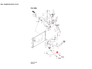 1787164R00 (SUZUKI) Патрубок пічки до термостатуSuzuki Vitara 15-
