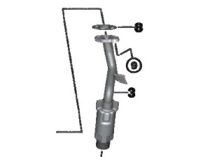 11428471074 (BMW) Трубка отвода масла от турбины сливBMW X1 U11 22-