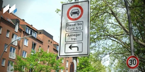 Власти Гамбурга отменяют запрет на движение дизельных авто