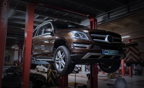 Промывка сажевого фильтра Mercedes Benz GL X166