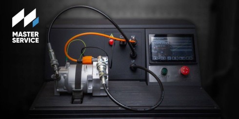 Проверка компрессора автокондиционера электромобиля и гибрида на специализированном стенде